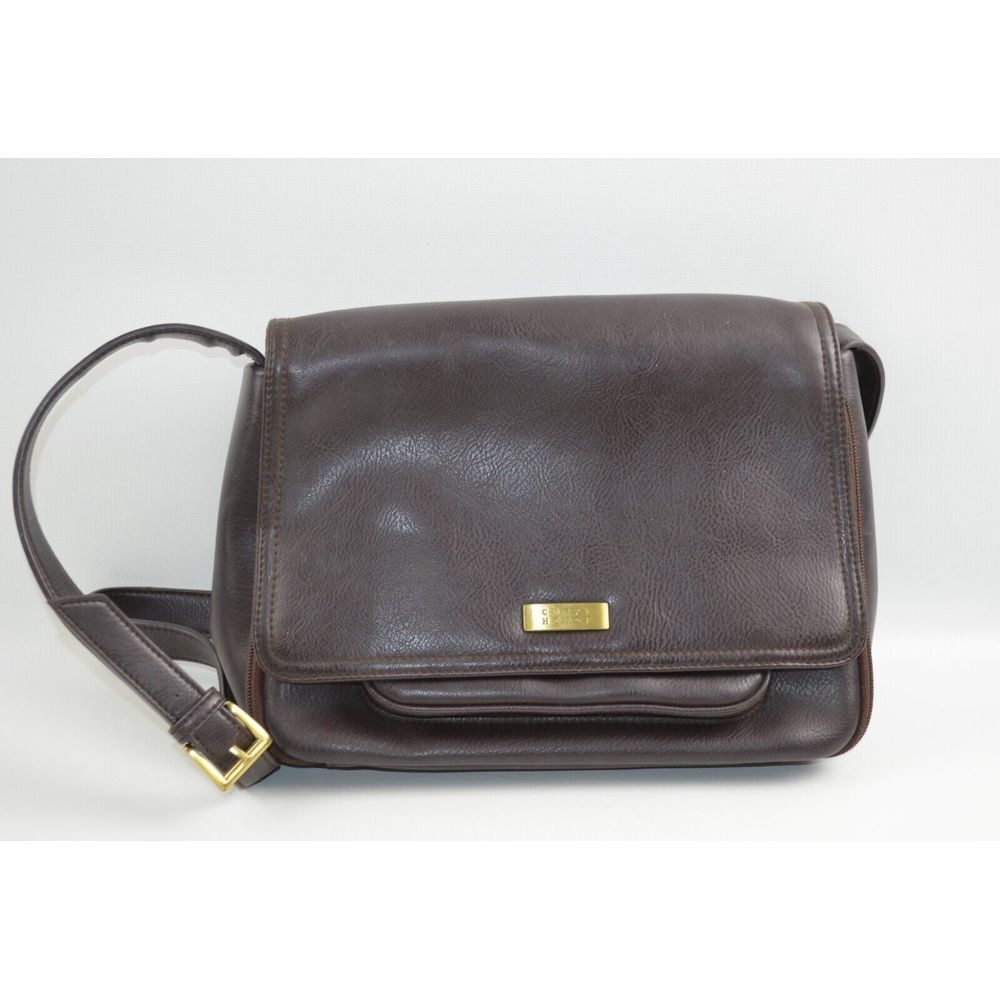 Crazy Horse Polyvinyl Purse Shoulder Bag Crossbody Strap